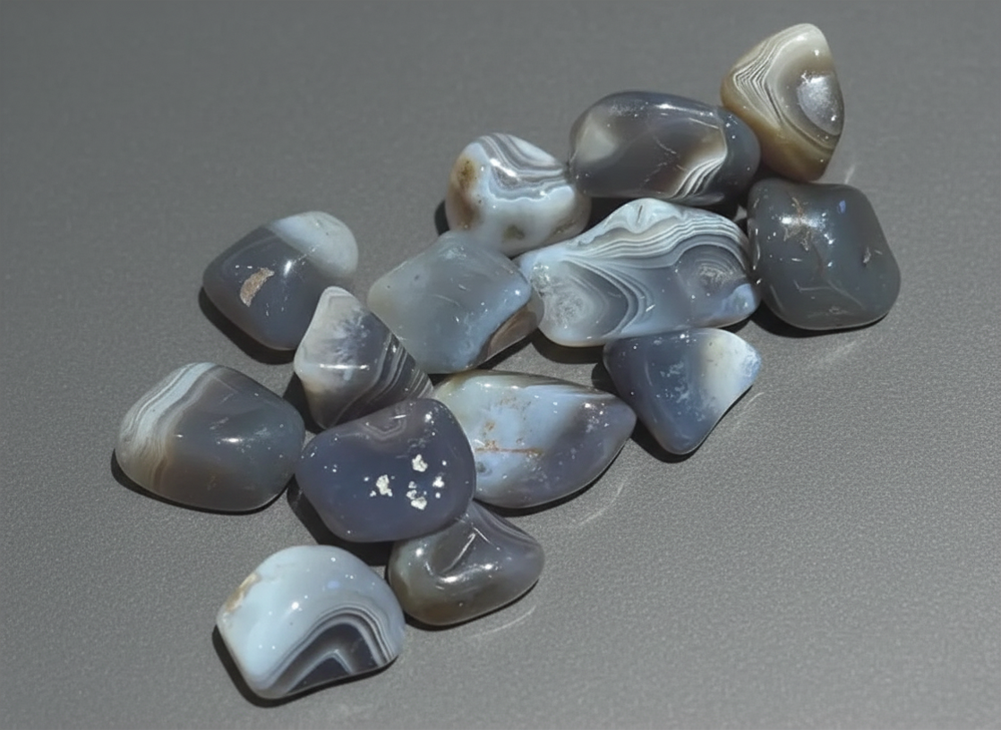 Grey Agate Tumble stone