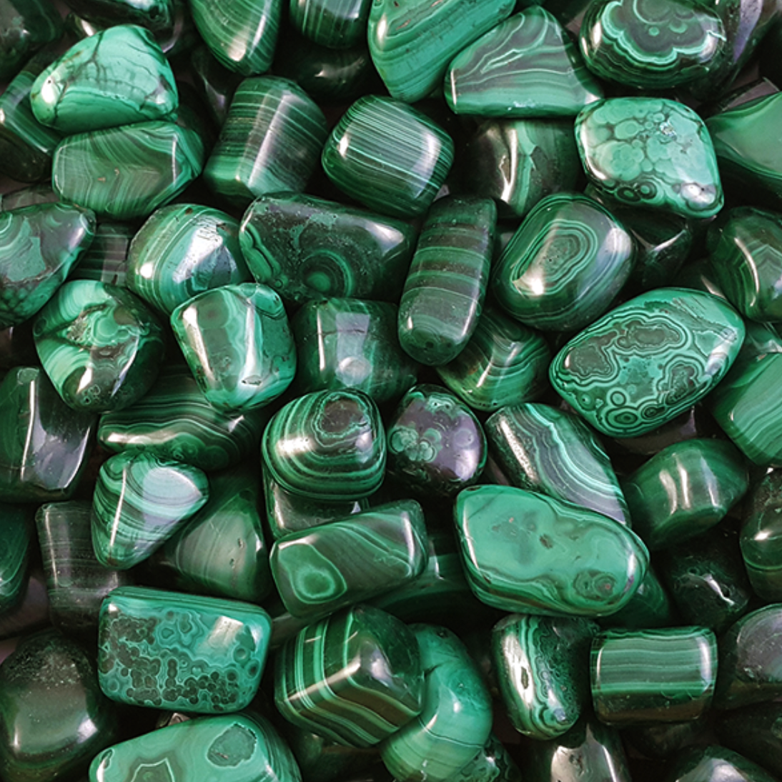 Malachite Tumble Stone